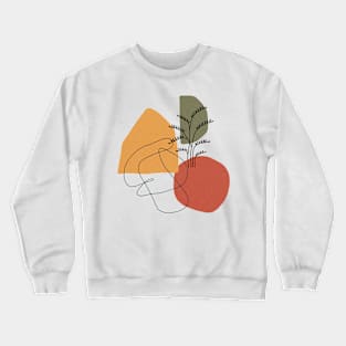 abstractart ,geometricalprint ,printablewallart Geometrical,abstract,minimal,modern,pastel, Crewneck Sweatshirt